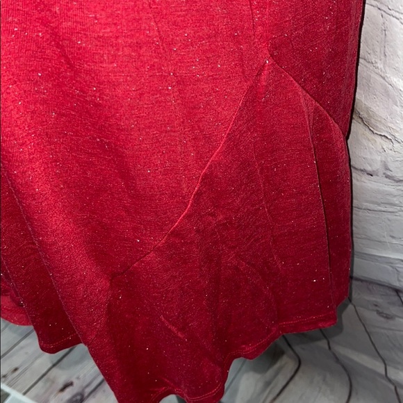 🎉SALE🎉 NWT Style & Co Shoulder Red Cut-Out 1X - Picture 7 of 16